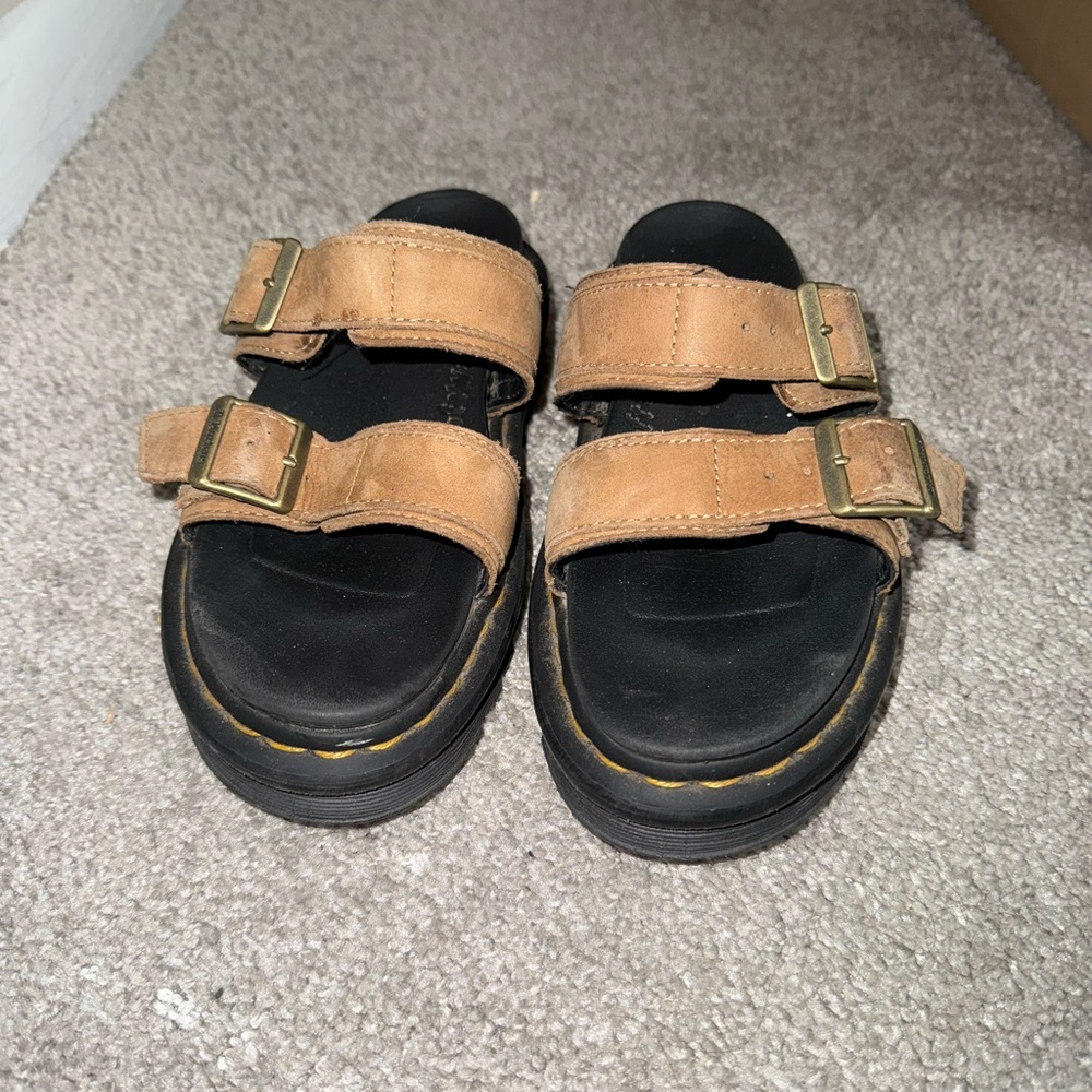 Dr. Martens Tan and Black Myles